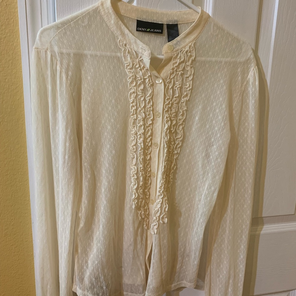 Dkny Button Down Top - image 1